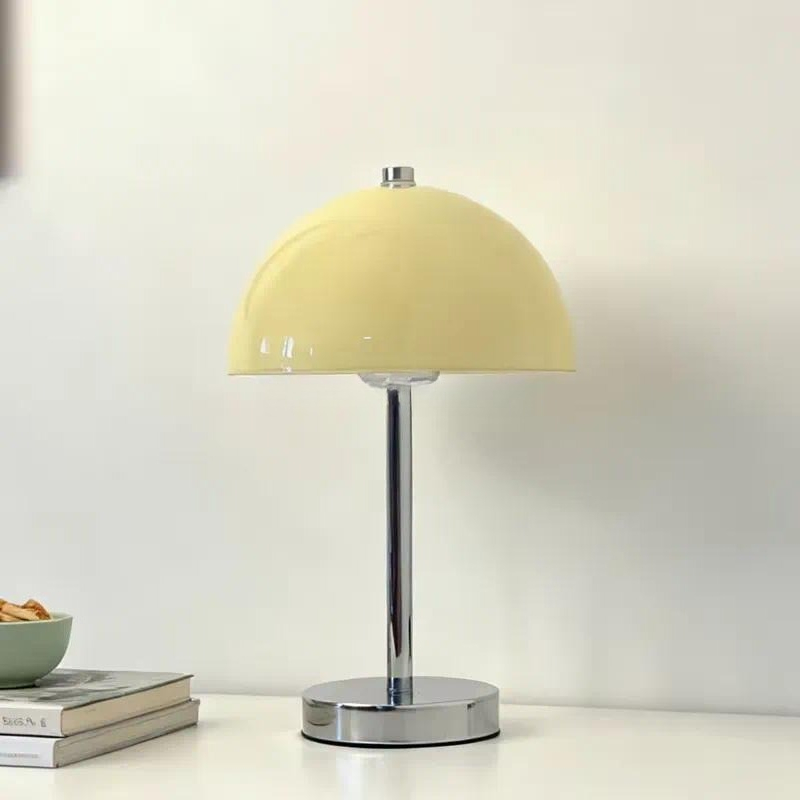 Decor Lighting Lamps - Nordic Mushroom bureaulamp, eenvoudige crèmekleurige tafellamp