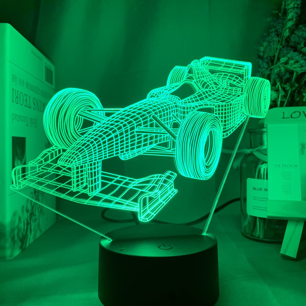F1 Formule 1 Racing Auto 3d Il - Lighting Mcqueen Bedroom Decor recensie en prijs
