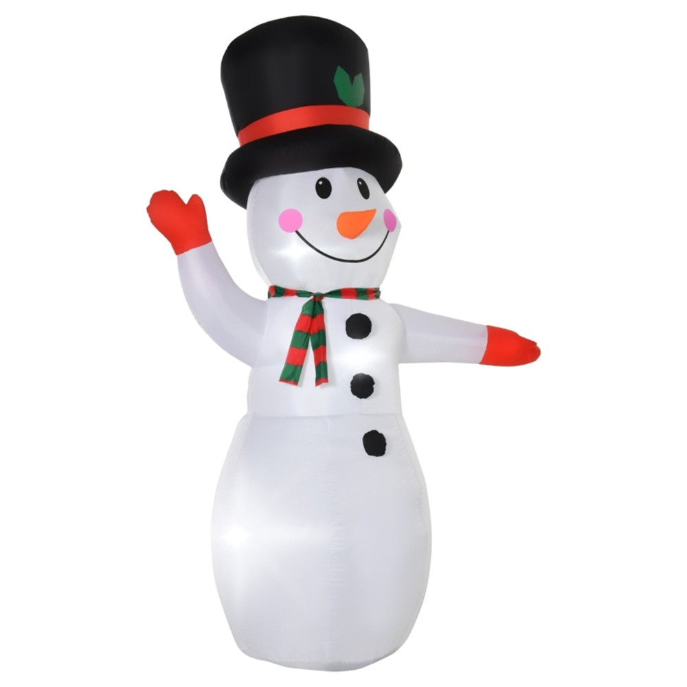 8FT opblaasbare kerstsneeuwman - Up Lighting Decor recensie en prijs