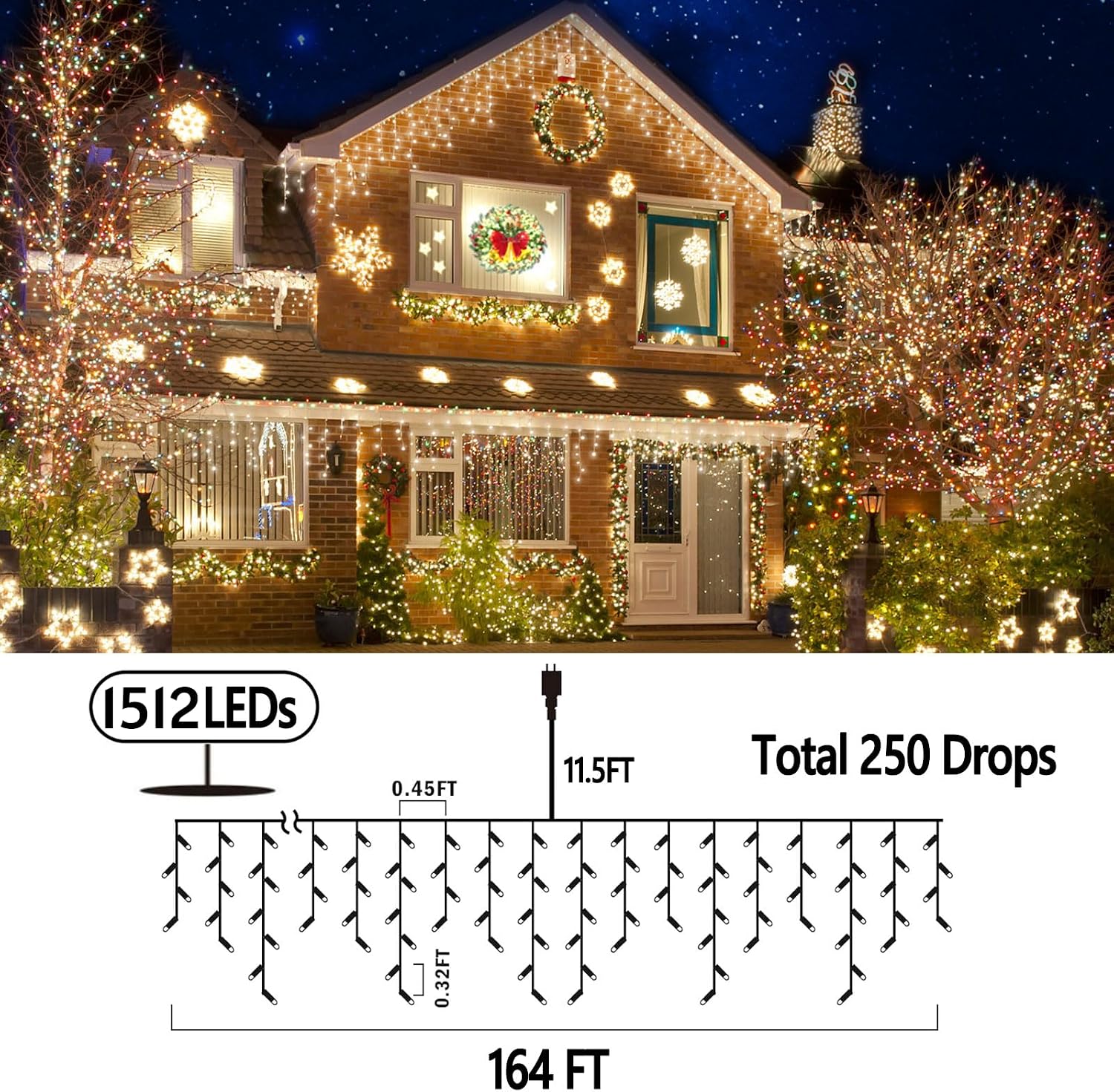 Kerstverlichting voor buiten,  - Lighting Christmas Decor recensie en prijs