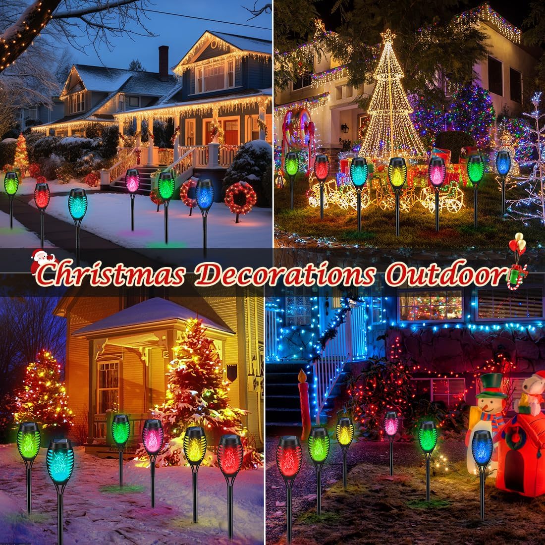 Zonne-kerstverlichting voor bu - Lighting Christmas Decor recensie en prijs