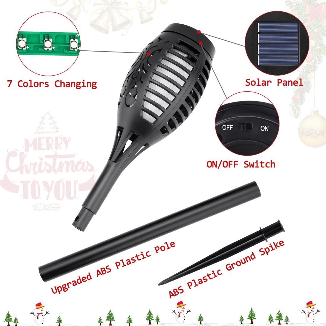 Zonne-kerstverlichting voor bu - Lighting Christmas Decor recensie en prijs