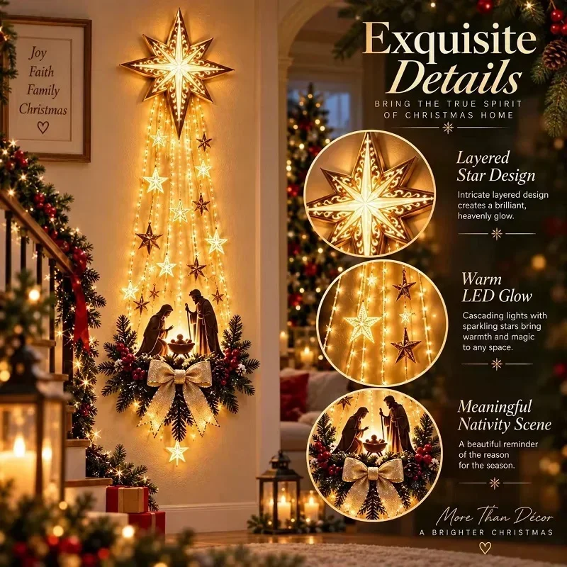 2027 Kerstmis, Bethlehem Ster  - Lighting Decoration Ideas recensie en prijs