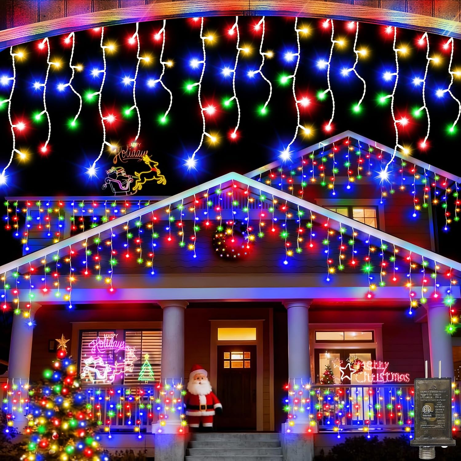 1280 LED-kerstverlichtingskett - Lighting Christmas Decor recensie en prijs