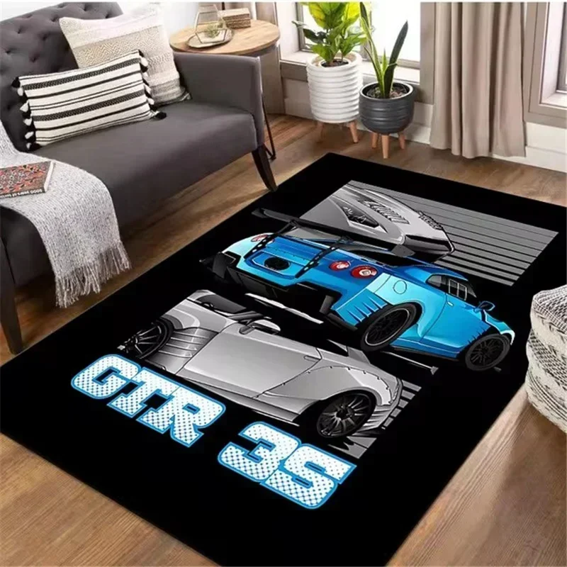 Klassieke racewagen bedrukt ta - Lighting Mcqueen Bedroom Decor recensie en prijs